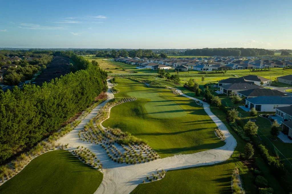 Irons 9 aerial views.
